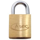 LockMonster KA Open Shackle Brass Padlock